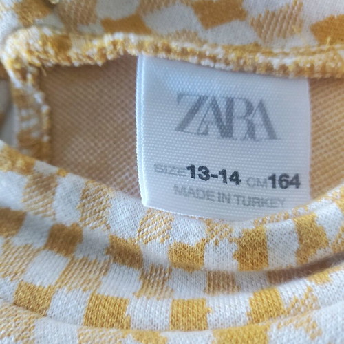 Zara yellow 60's style dress like new