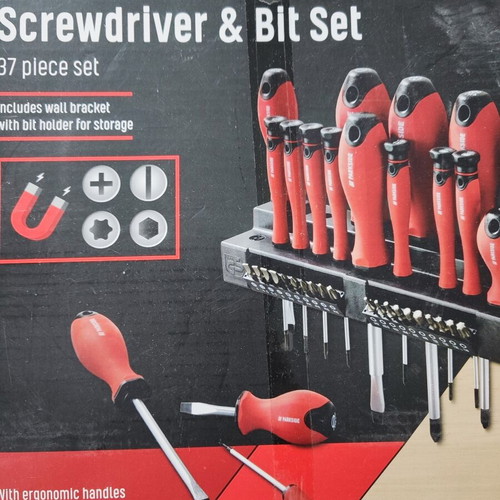 Parkside screwdriver set 37 pieces new