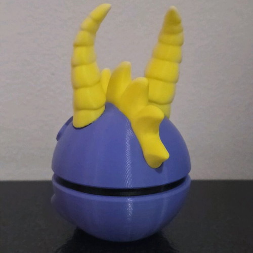 Spyro Pokéball 3D printed figure