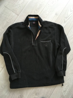 Paul & Shark fleece pullover size M used, colorful