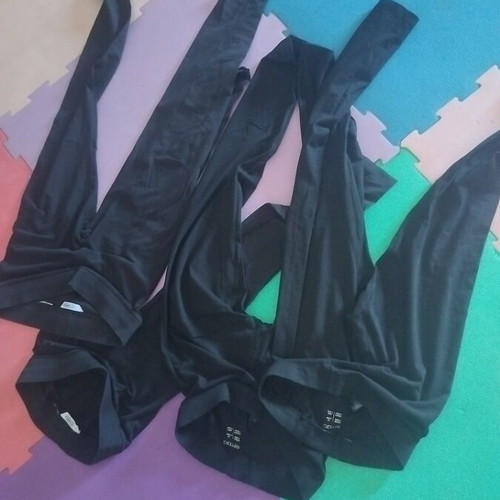 Pull & Bear and Esmara leggings set, black