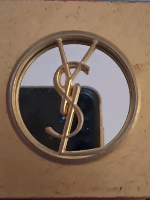 YSL Mirror used collectible mirror with visible signs