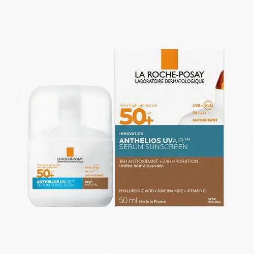 La Roche-Posay Anthelios UVAIR Serum Sunscreen SPF50+ Deep 50ml