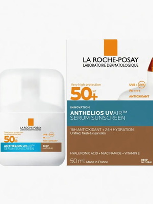 La Roche-Posay Anthelios UVAIR Serum Sunscreen SPF50+ Deep 50ml