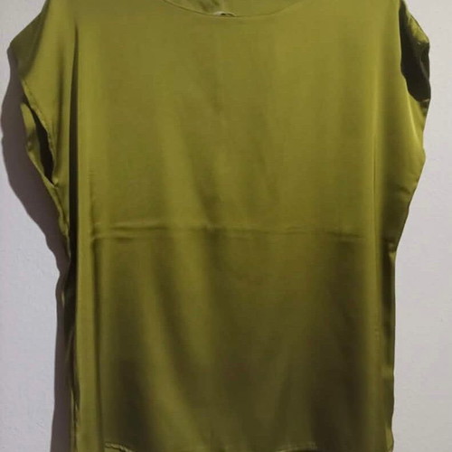 New collection blouse size M, like new, green