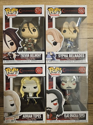 Castlevania Funko Pops bundle of four like new with boxes