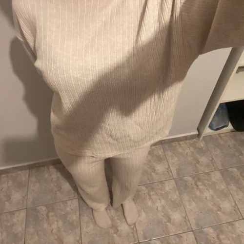 Homewear set used, beige Pull & Bear
