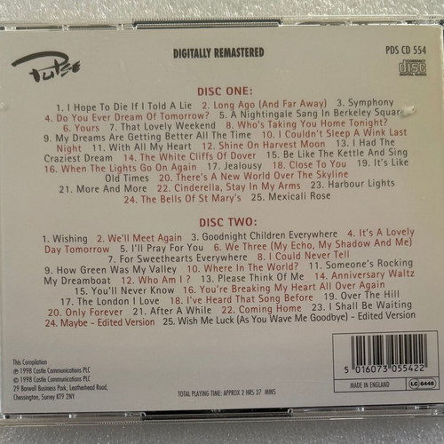 Vera Lynn The ultimate collection 2CD slightly used