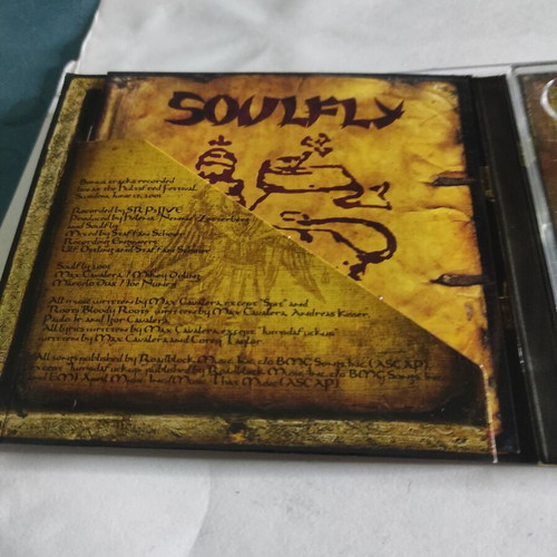 Soulfly Prophecy CD album like new, limited edition digipak 2004