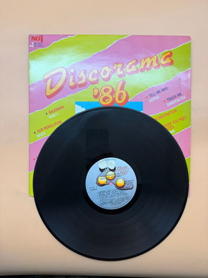 Discorama '86 vinyl used, Italo-Disco and Pop compilation