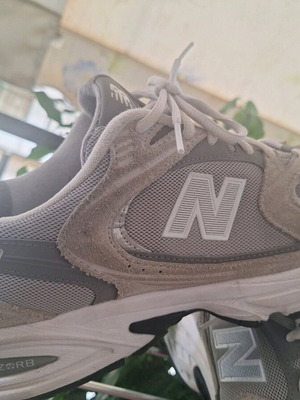 New Balance 530 men's shoes used, gray, size 46.5