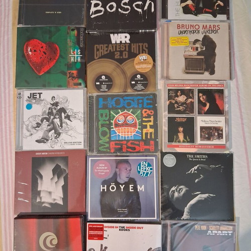 CD collection rock, all new sealed