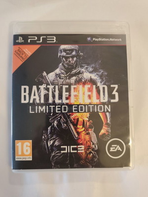 Battlefield 3 Limited Edition PS3 game like new, PAL