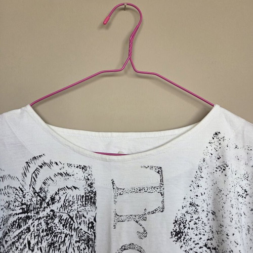 Blouzoforema long white and yellow like new, size XL