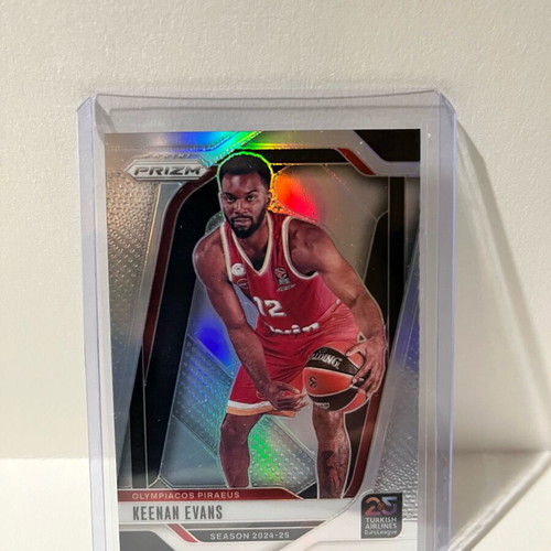 Euroleague Keenan Evans silver card like new