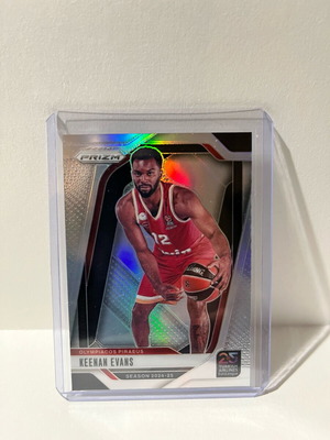 Euroleague Keenan Evans silver card like new