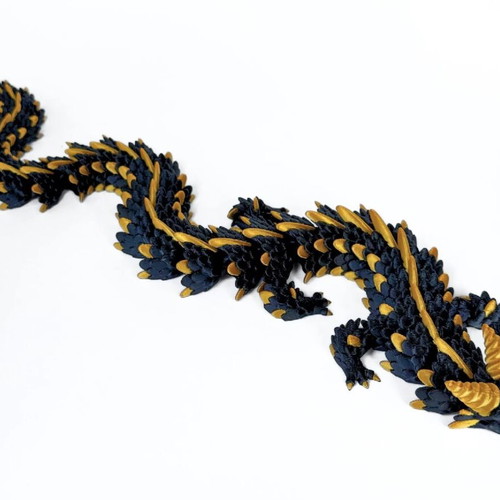 3D Articulated Dragon like new with impressive colors