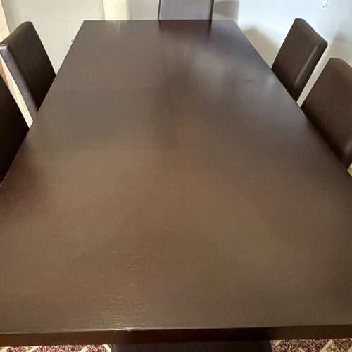 Oak dining table 2.00 x 0.95 m