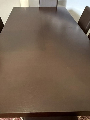 Oak dining table 2.00 x 0.95 m
