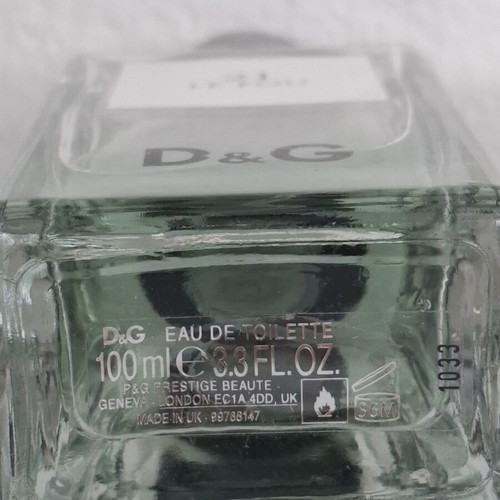Dolce & Gabbana 21 Le Fou Pour Homme Eau de Toilette spray 100 ml like new