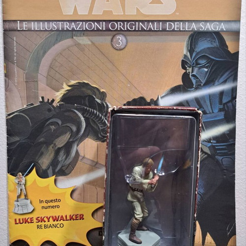 Star Wars Luke Skywalker De Agostini figure like new with magazine