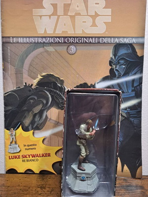 Star Wars Luke Skywalker De Agostini figure like new with magazine