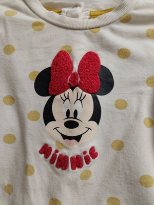Orchestra 12-month baby shirt used with faint stain on collar
