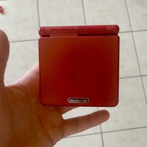 Nintendo Advance SP handheld console