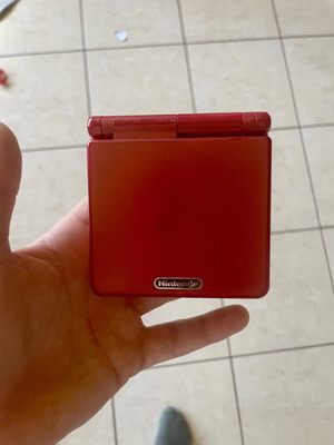 Nintendo Advance SP handheld console