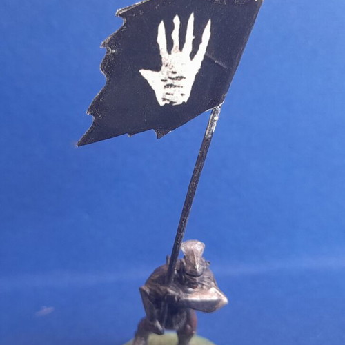 Uruk-hai Banner Bearer φιγούρα μεταχειρισμένη, Games Workshop Lord of the Rings