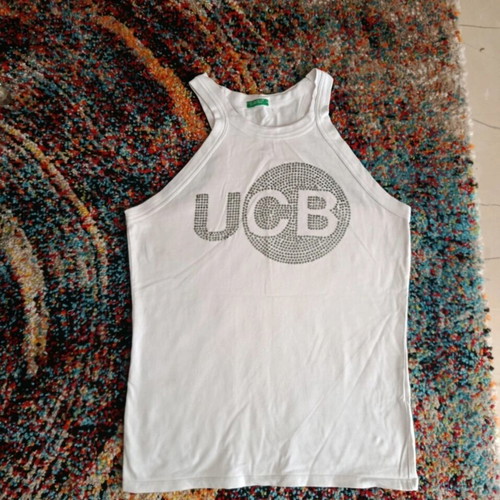 United Colors of Benetton tank top size Medium like new, white