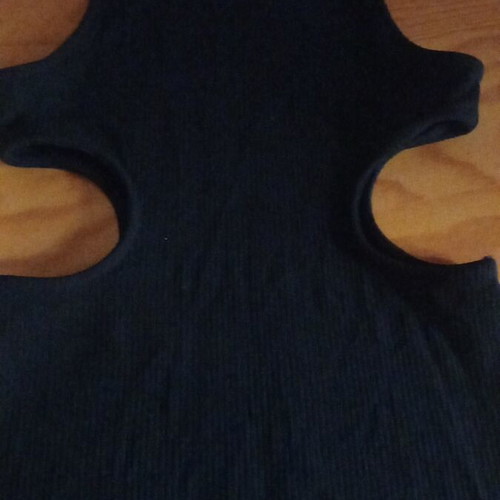 Pull & Bear elastic midi dress size S like new with side cat out