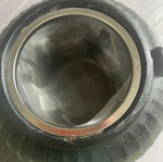 Teapot like new with strainer, minor external marks