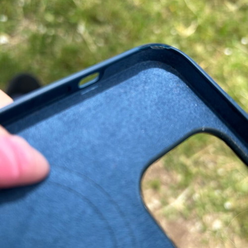 Apple iPhone 13 Pro Silicone Case used with few damages
