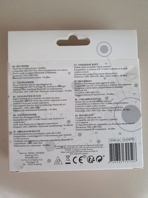 Key Finder Bluetooth tracker for keys used