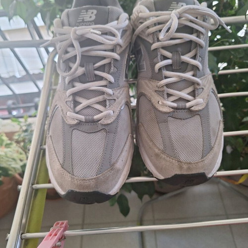 New Balance 530 men's shoes used, gray, size 46.5