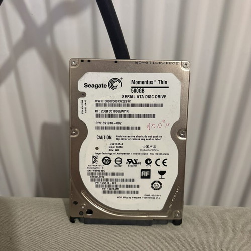 Seagate Momentus Thin 500GB laptop HDD 5400rpm