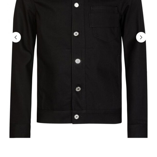 Givenchy denim jacket, black, size medium