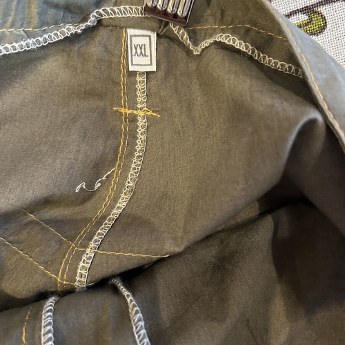 Women's 3/4 Capri Pants XXL olive green, new