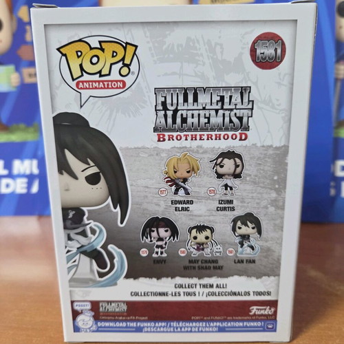 Funko Pop Animation Fullmetal Alchemist Brotherhood Lan Fan new figure