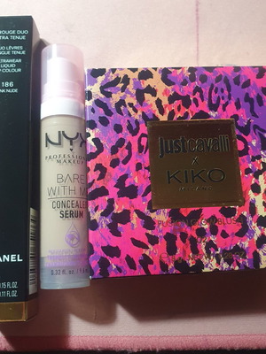 Chanel lipstick Kiko Milano blush Nyx concealer new set