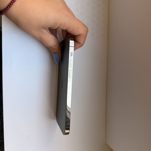 iPhone 12 Pro 128GB used, silver with camera issue