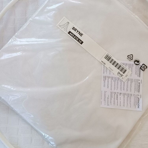 Bryne Ikea Mosquito Net New, White, Fits Single and Double Bed