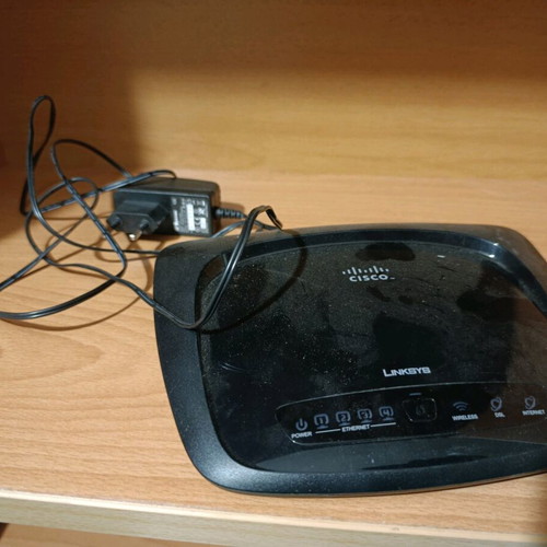 Linksys WAG120N Wireless-N ADSL2+ modem/router used