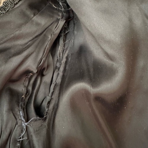 Authentic Italian Fur Leather Jacket used No. S-M