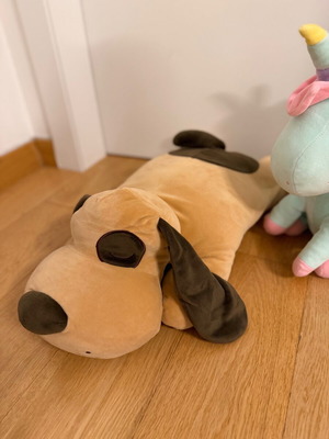 Tikl plush dog and unicorn like new