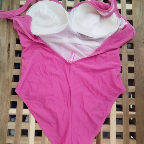Ipanema one-piece swimsuit used, pink, size S