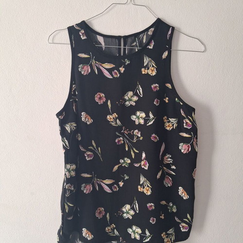 Stradivarius Floral Sleeveless Top Size S