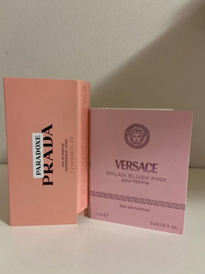 Μίνι αρώματα Prada Paradoxe και Versace Dylan Blush Pink καινούργια