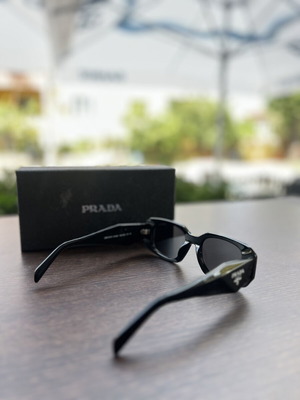 Prada sunglasses, black, original